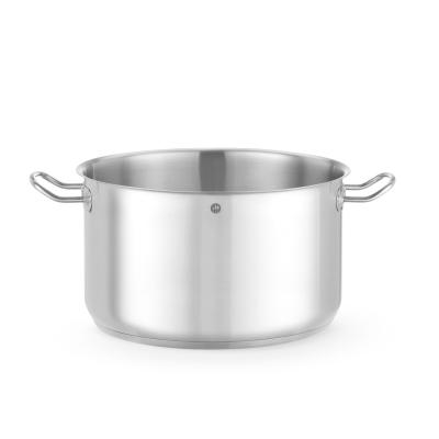 Hrnec na dušení – bez víka, HENDI, Kitchen Line, 15L, ⌀320x(H)190mm | 837740